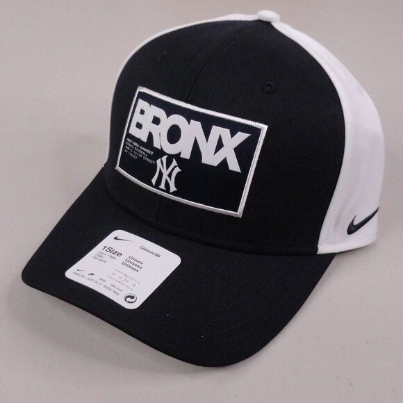 Nike Black and White Bronx Hat - Picture 1 of 10